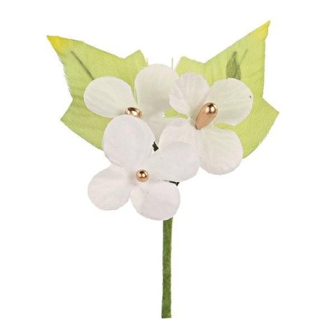 MAZZETTO 3 FIORELLINI BIANCHI